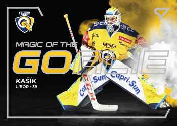 Libor Kasik Zlin Tipsport ELH 2021/22 SportZoo 1. serie Magic of the Goalie #MG-16